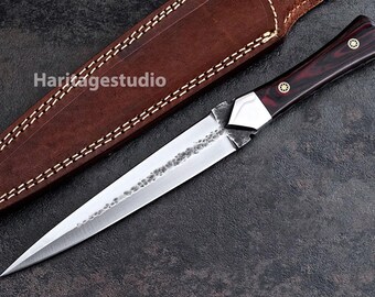 Dagues fantaisie D2 en acier fait main pour homme cadeau pour mari