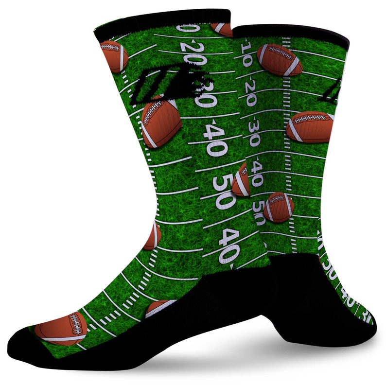 Football Sublimation Sock Transfer Download, Ready to Press Sock ...