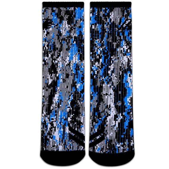 Digital Camo Sock Design Template Download Sublimation Sock Etsy
