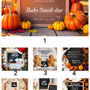 Pregnancy announcement