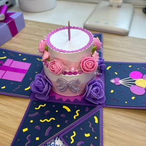 Scatola esplosiva per compleanno