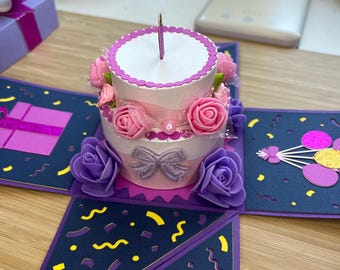 Caja explosiva de cumpleaños