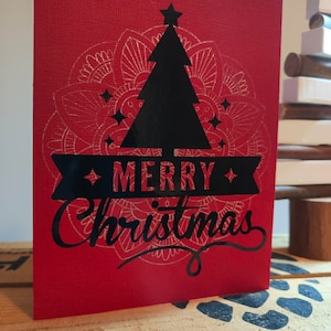 Carte de Noël maison