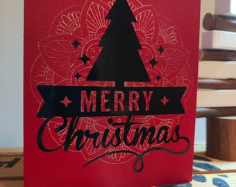 Tarjeta de Navidad casera