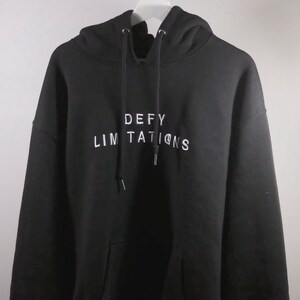 Over Sized Defy Limitations Hoodie