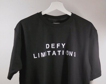 Camiseta Oversized Defy Limitations