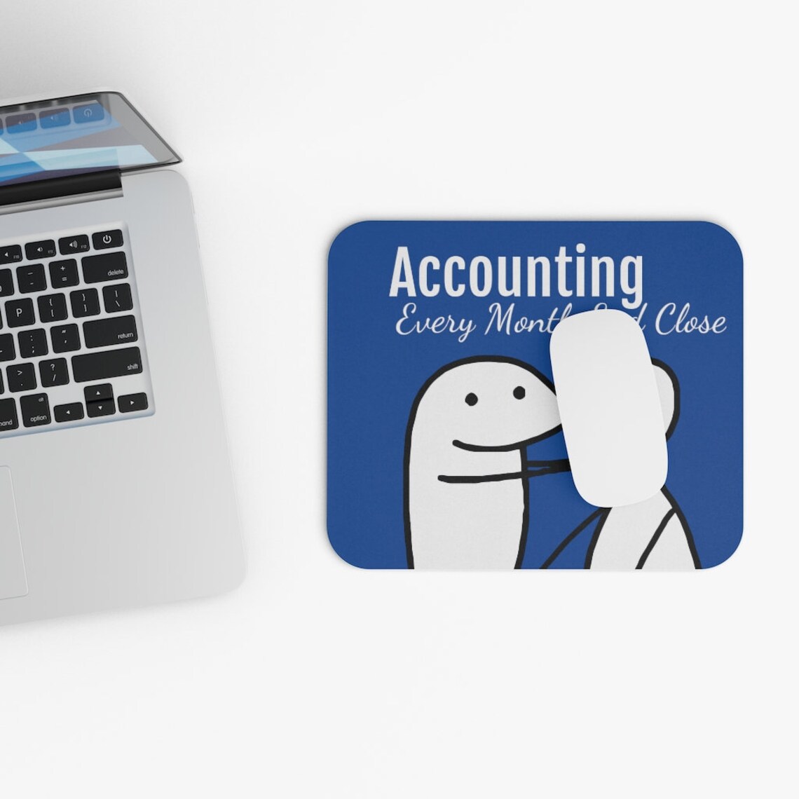 Flork Puppet Meme Accounting Mouse Pad Month End Close Etsy UK