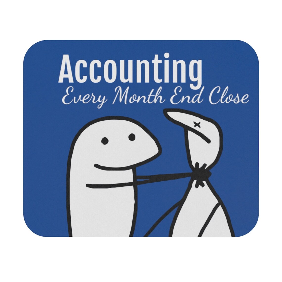 Flork Puppet Meme Accounting Mouse Pad Month End Close Etsy UK