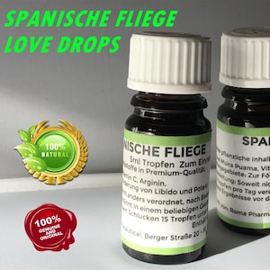 Spanish Fly Strong Improved Love Drops 2 x Bottles