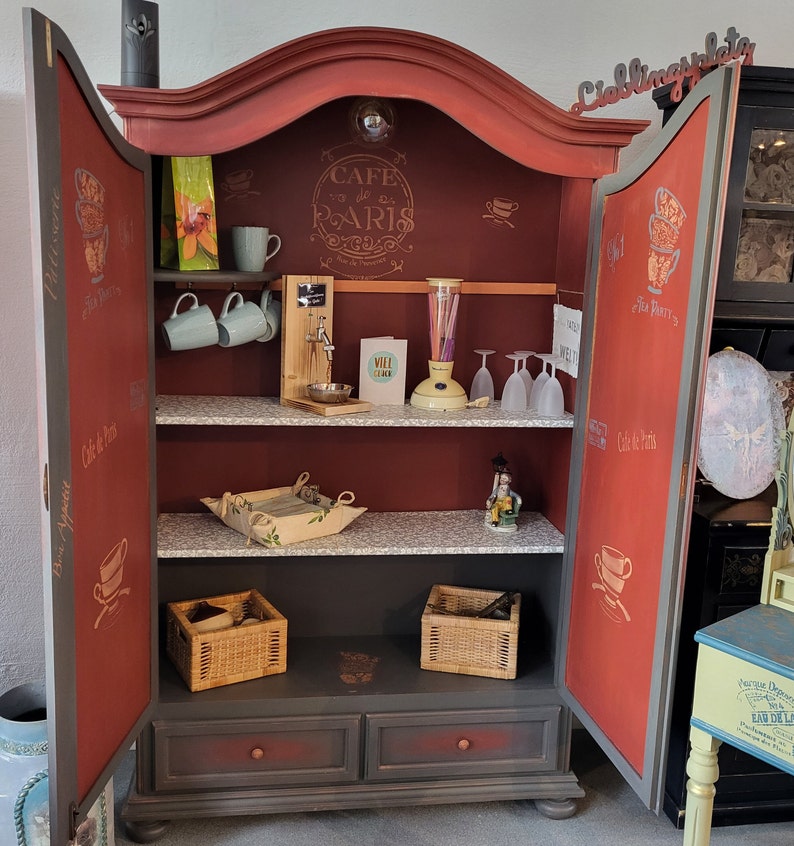 Coffee bar, cupboard, hall cupboard image 2