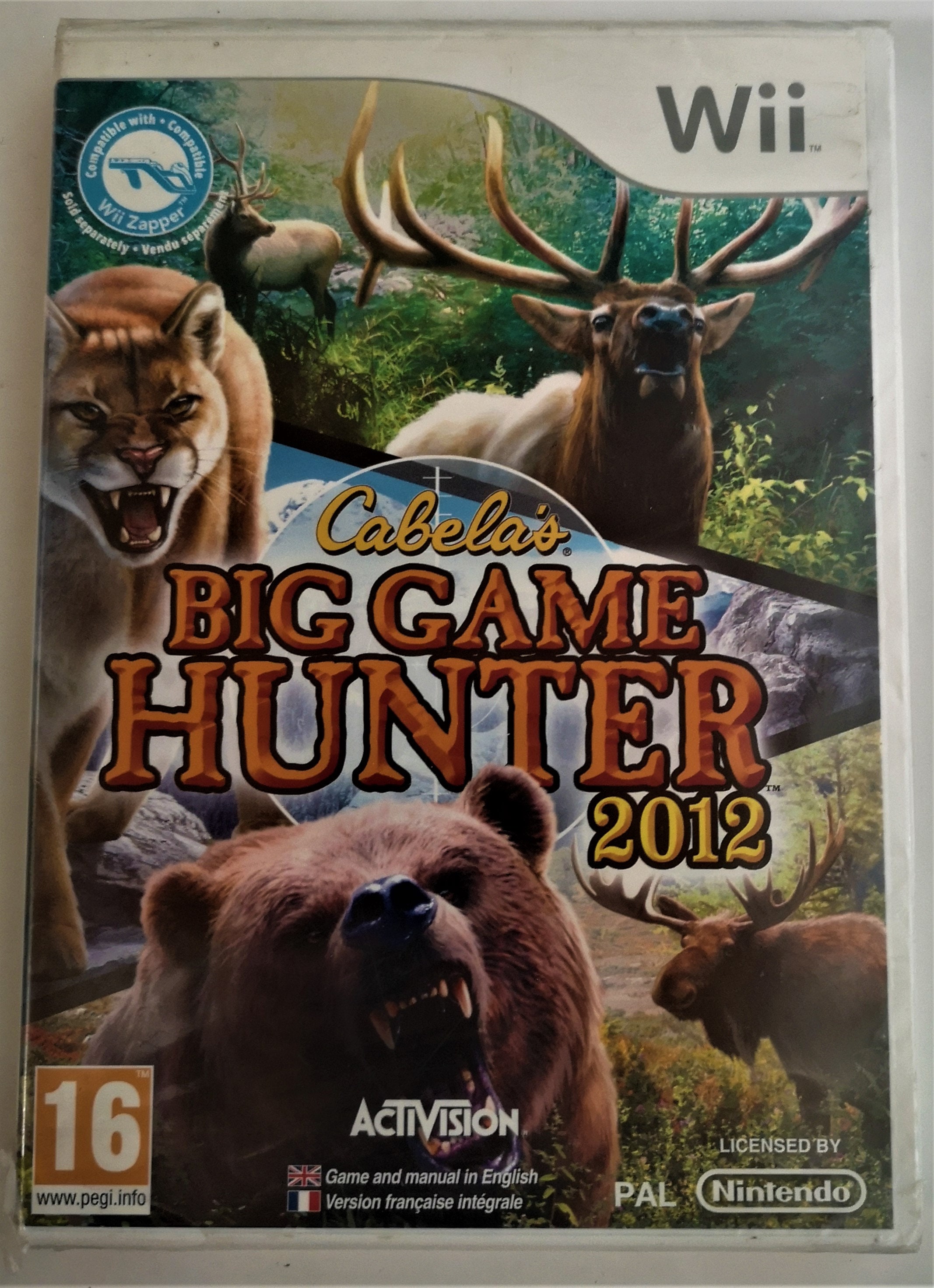 Cabela's Big Game Hunter 2012 wii Brand New Sealed - Etsy