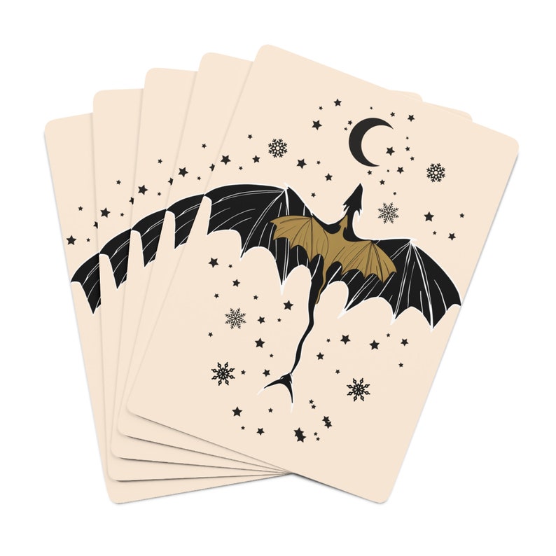 The Fourth Wing Gifts 4th Wing Playing Cards Gamenight Etsy