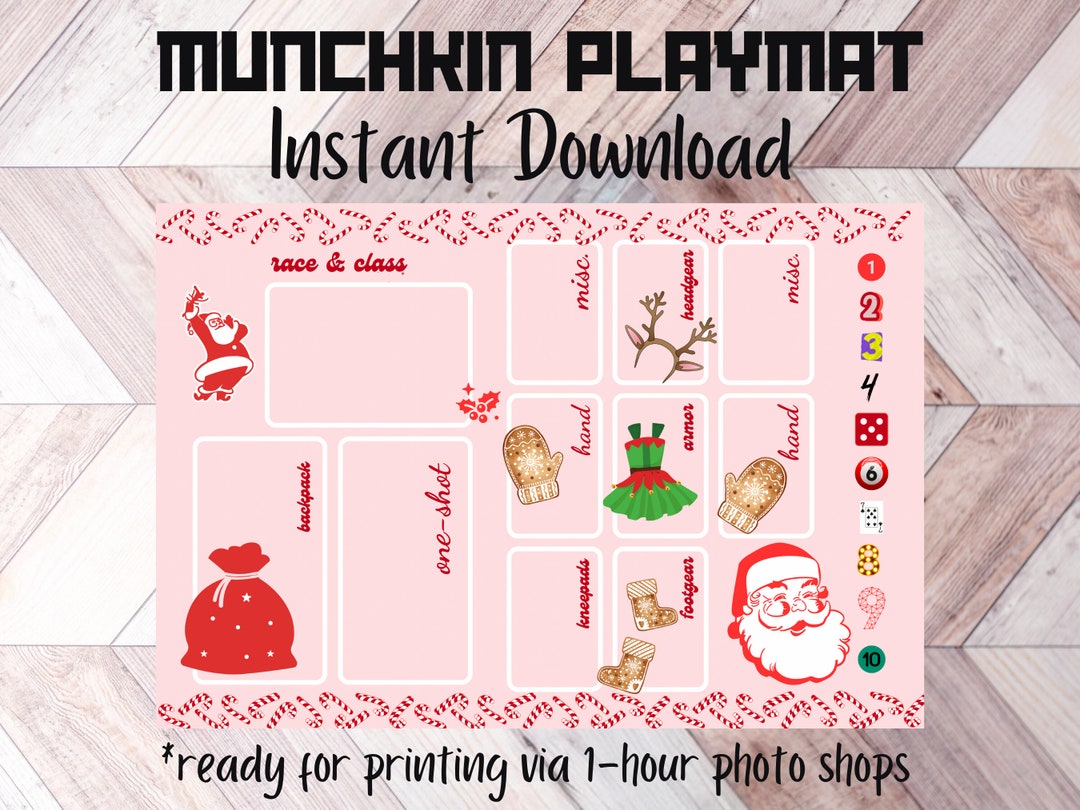 Munchkin Playmat Steve Jackson Munchkin Game Personalized - Etsy