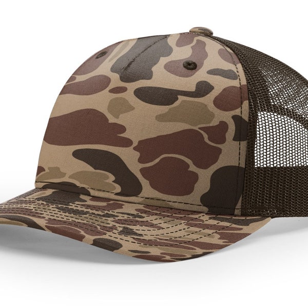 Duck Camo Hat Etsy