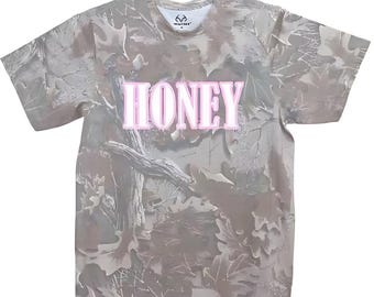 Camo Mad Hatter Honey T-Shirt