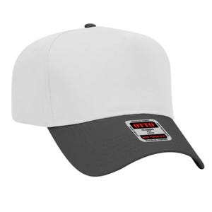 Otto Blank Black/White Trucker Hat 31-069