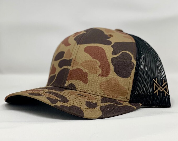 Richardson 112P Old School Camo Custom Bottomland Mossy Oak Etsy
