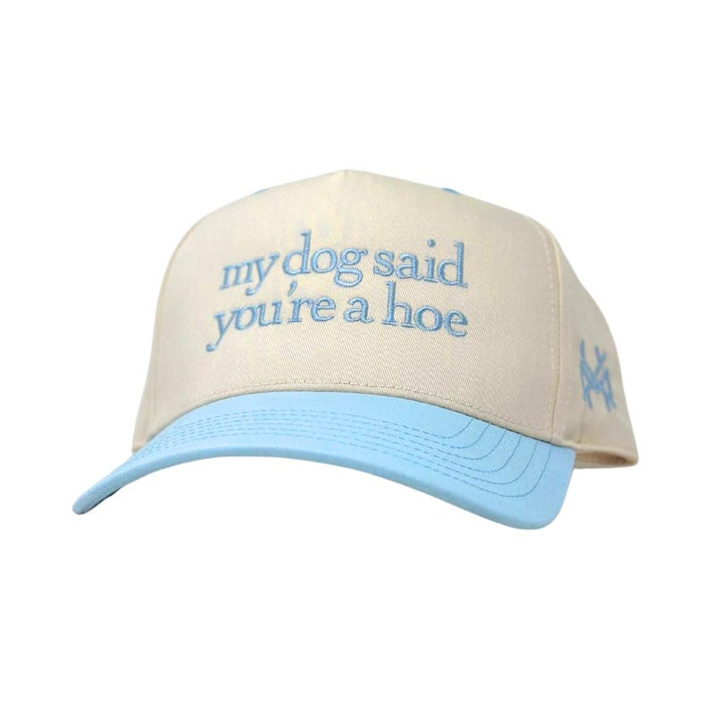 T-shirt Humour "My Dog Said You're A Hoe" – Funny Dog Lover, Comfort Colors