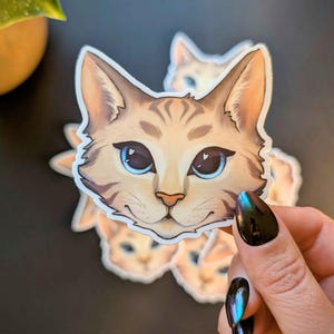 Adesivi Adesivo Gatto Gattino Gattino Gatto Gattino Cute Kawaii