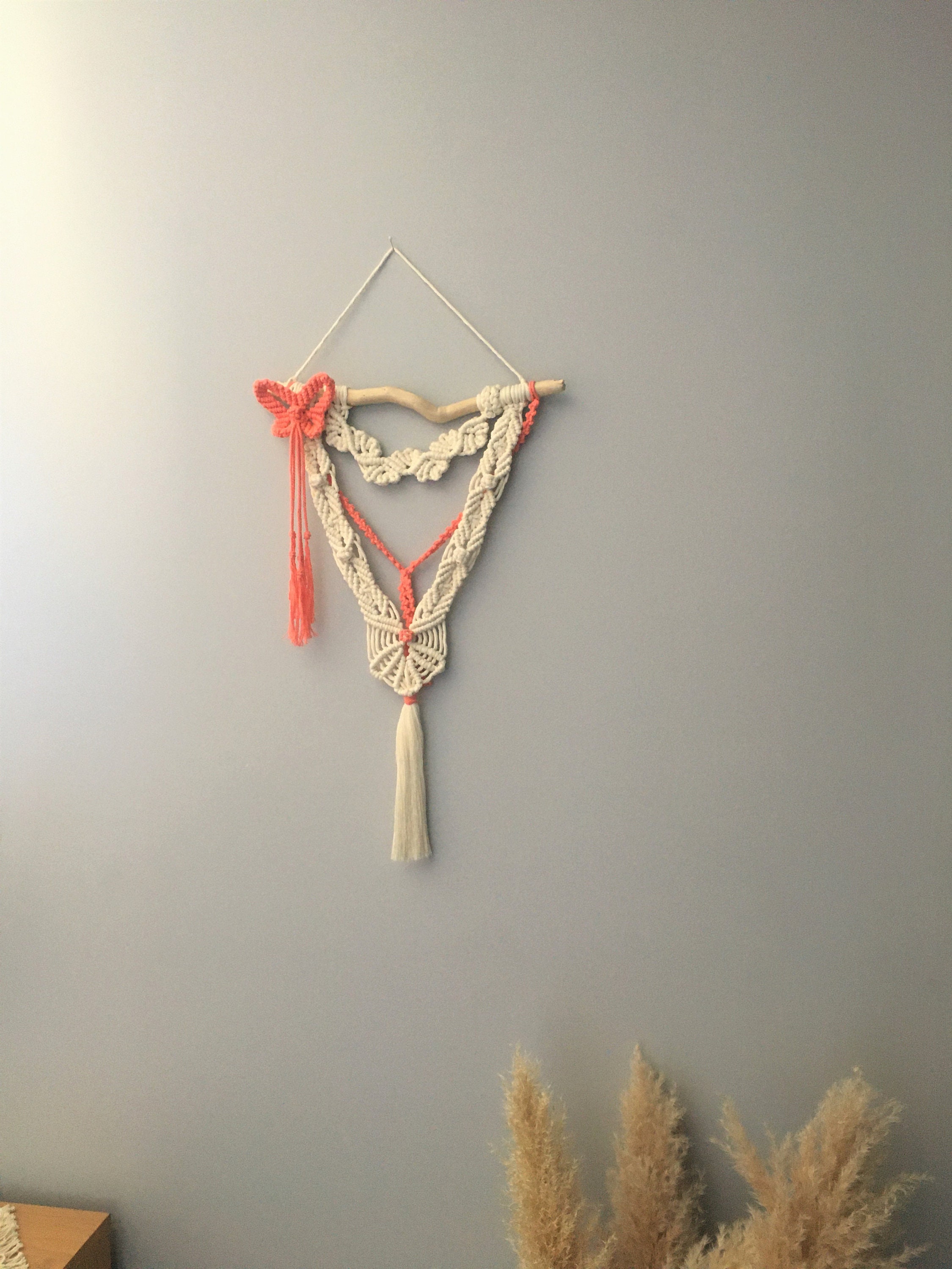 Suspension Butterfly Corail