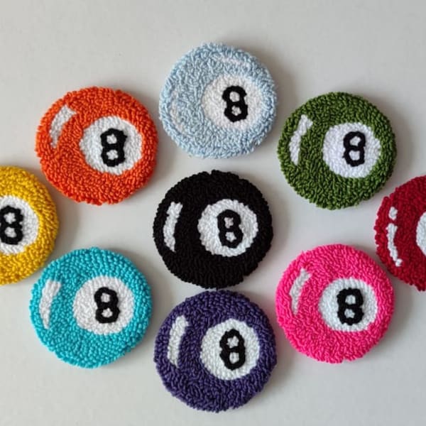 8 Ball Car Coaster ( Tax&Duty Paid/DDP USA ) Customisable Car Cup Holder