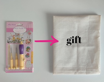 Mina Carin Adjustable Punch Needle Set: Embroidery for Beginners (DDP USA)