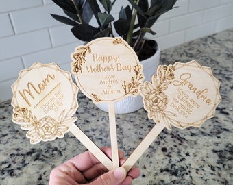 Mothers day plant stakes | plant stakes | Mothers Day