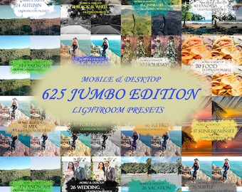 635 Lightroom presets Jumbo Edition