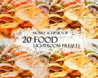 20 presets in Food shades and colors