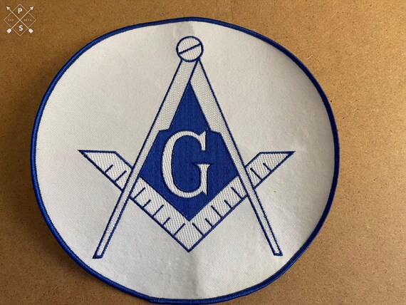 Masonic, Square & Compass Patch - image 1