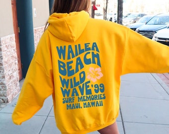 Hawaiian Hoodie Hawaii Sweatshirt Maui Sweatshirt Hawaii Hoodie Surf Hoodie VSCO Hoodie Hibiscus Hoodie Beachy Sweatshirt Maui Hoodie