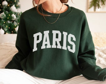 Paris Sweatshirt Varsity Sweatshirt Paris Gifts Paris Souvenirs France Sweatshirt French Sweatshirt Paris France Gifts City Sweatshirt