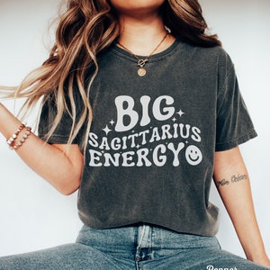 Sagittarius Shirt Comfort Colors Shirt Sagittarius Gift Astrology Clothes Sagittarius Zodiac Shirt Smiley Face Shirt Sagittarius Birthday