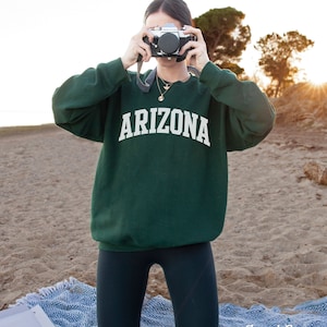 Arizona Sweatshirt Arizona Gifts Varsity Sweatshirt Hiking Crewneck Adventure Hoodie Arizona Shirt Arizona State Sweatshirt Arizona Crewneck