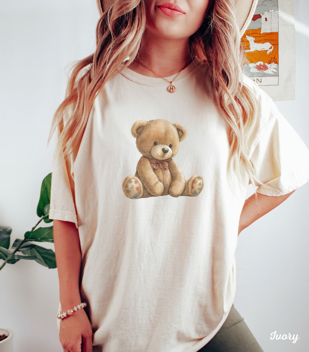 Teddy Bear Shirt Stuffed Animal Shirt Teddy Bear Clothes Comfort Colors ...
