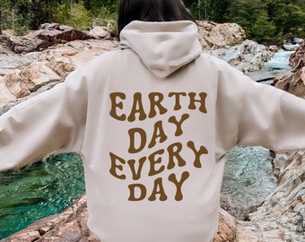 Earth Day Hoodie There Is No Planet B Earth Day Shirt Nature Hoodie Kinder Planet Brown Hoodie Save The Planet Activist Shirt Be Kind Hoodie
