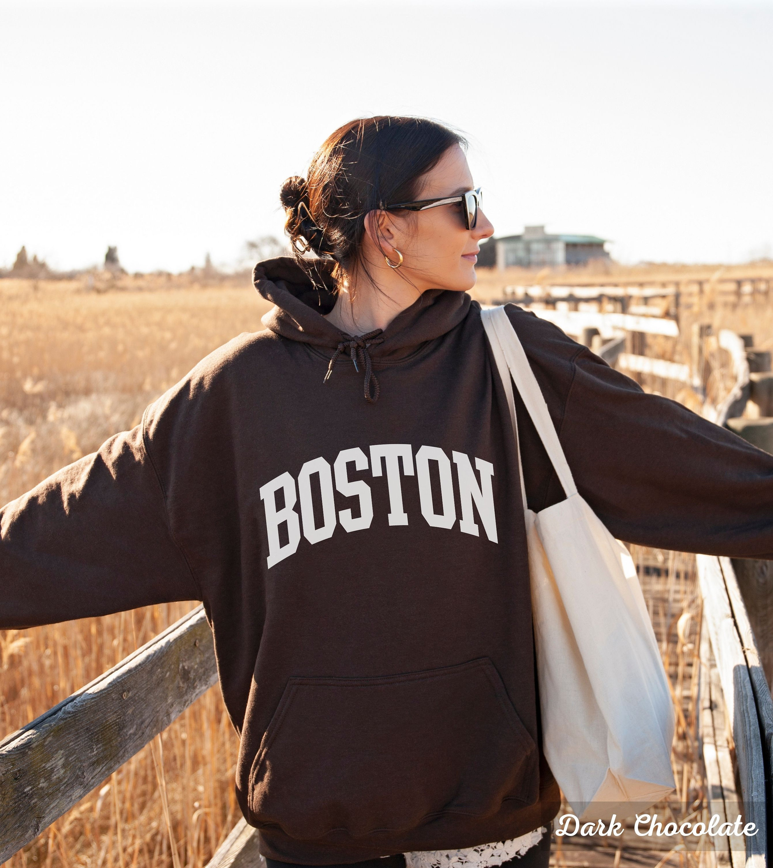 Boston Hoodie Varsity Sweatshirt Boston Gifts City Hoodie Boston