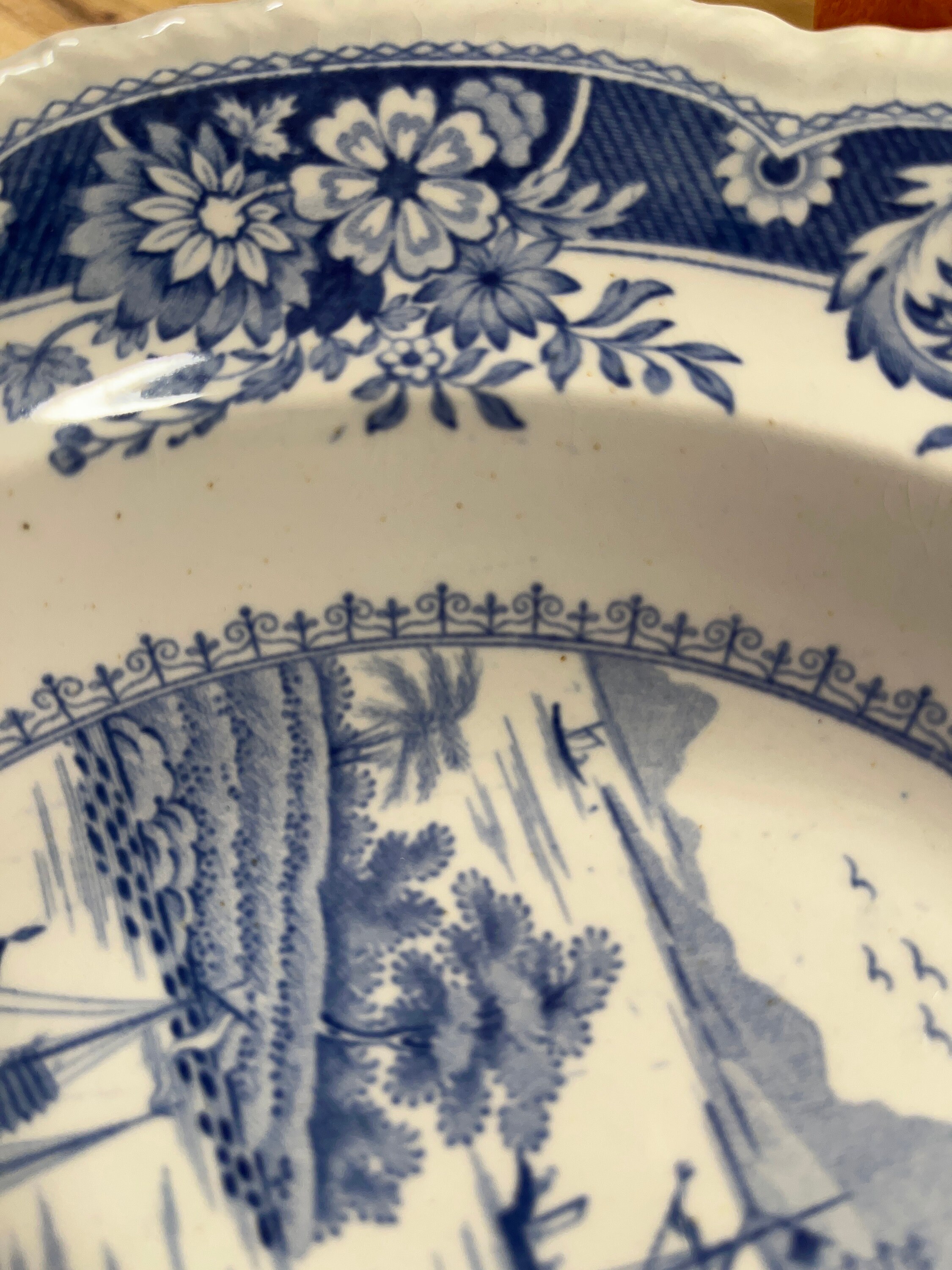 Antique 19th Century JWR John & William Ridgway Transferware Serving ...