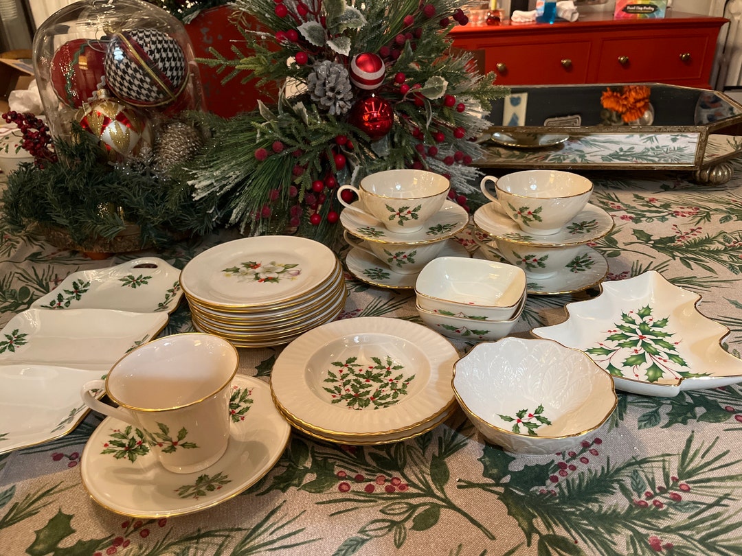 Lenox HOLIDAY Christmas China Multi Pieces You Pick Wide Variety Etsy