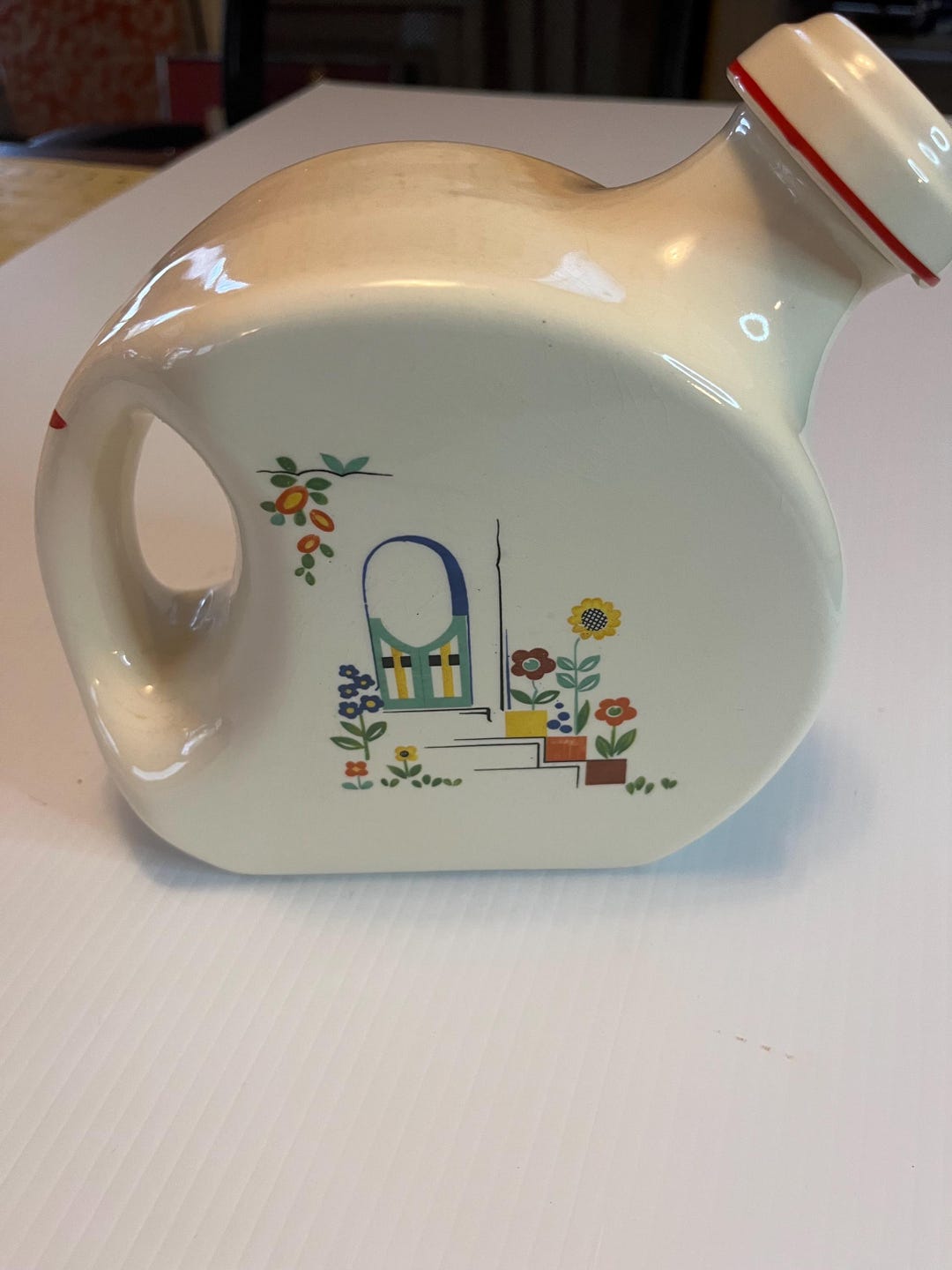 Vintage Refrigerator Water Pitcher Made by Universal Potteries Great ...