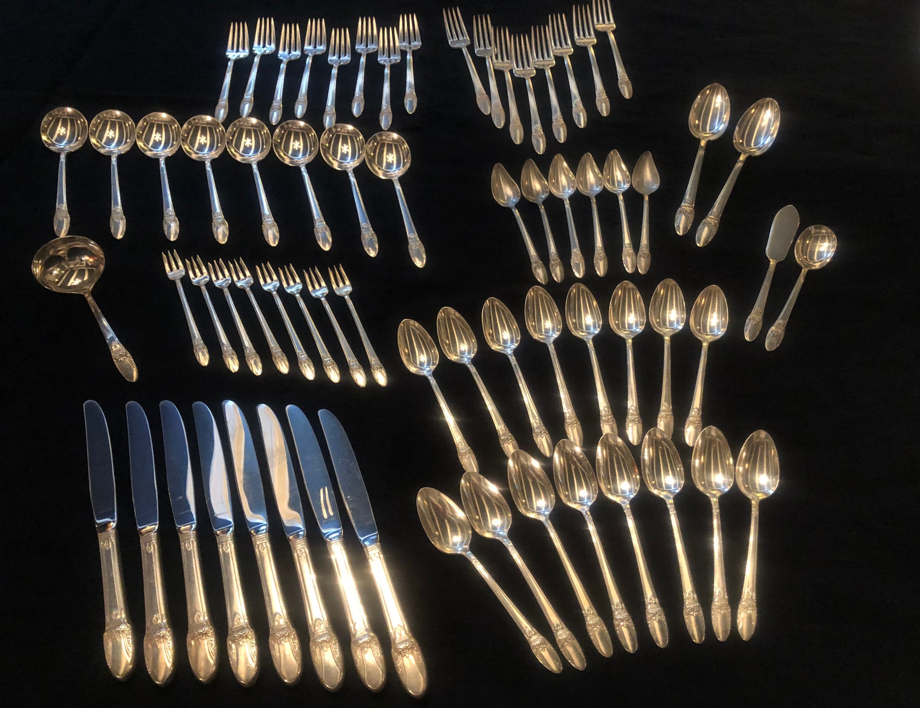 1847 Rogers Bros First Love Silverplate Flatware - Pre-Owned But Still Shining!