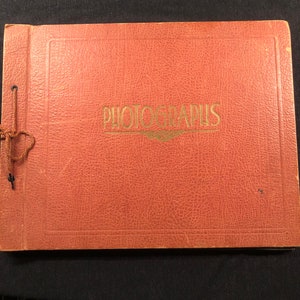 1930&#39;s Family Photograph Album  Black and White Photos  Children Home Dogs Great for Crafts Fun to look at!
