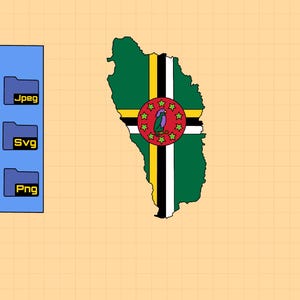 Dominica, Dominica icon, dominican flag, Dominique island, instagram hightlight - png, jpeg and black and white svg files
