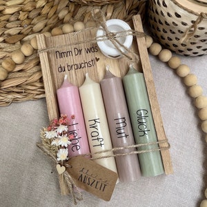 Take what you need - Candle gift set | Gift idea for women | Gift for girlfriend