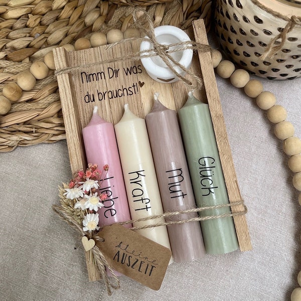 Take what you need - Candle gift set | Gift idea | Mother's Day