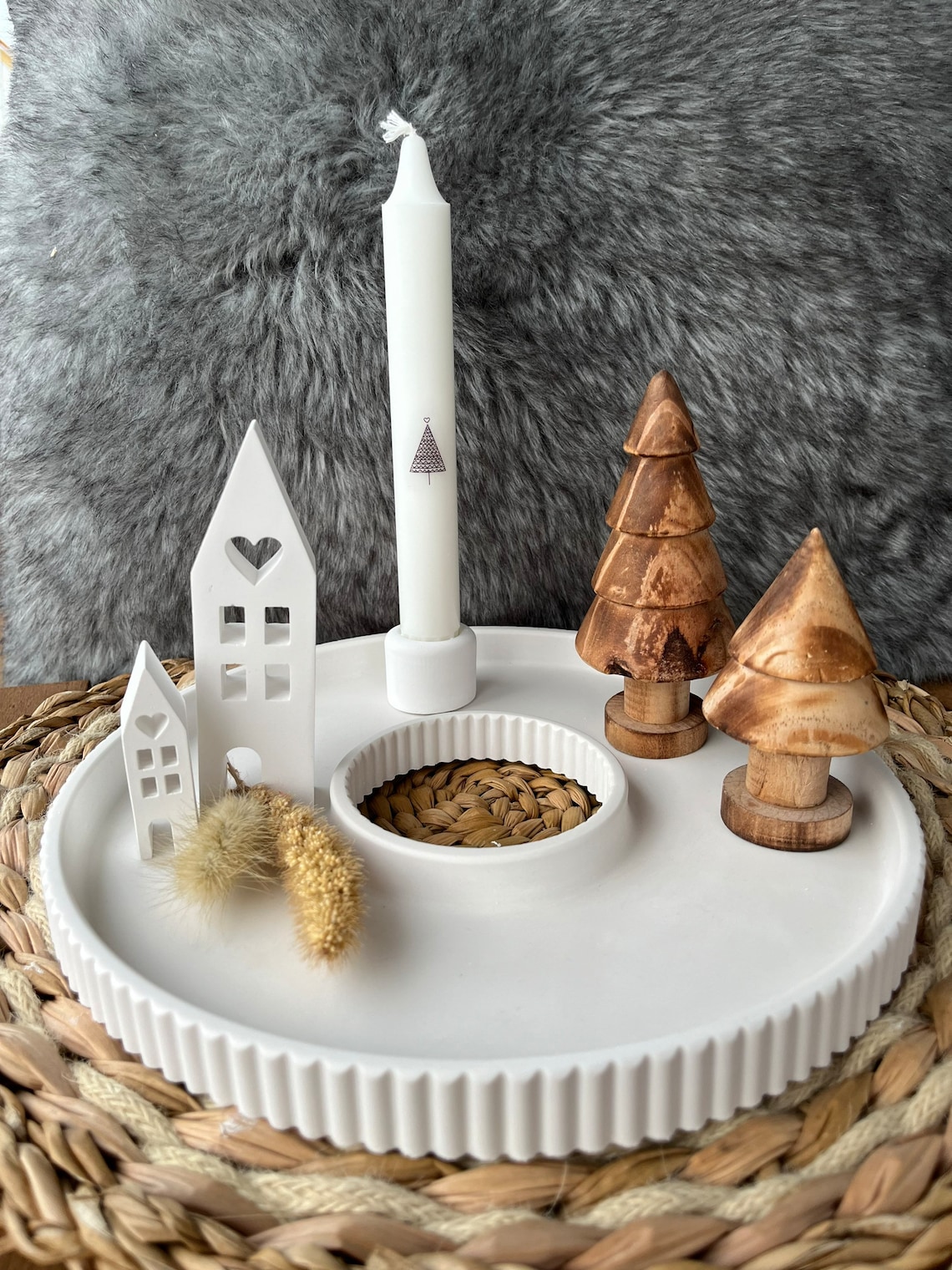 Ring Tablett Deko Tablett Raysin Betonring Deko Ring - Etsy.de