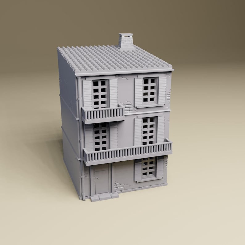 NORMANDIE VILLA de PLAGE 02 - 46-WWIIED01 Beach House wargame