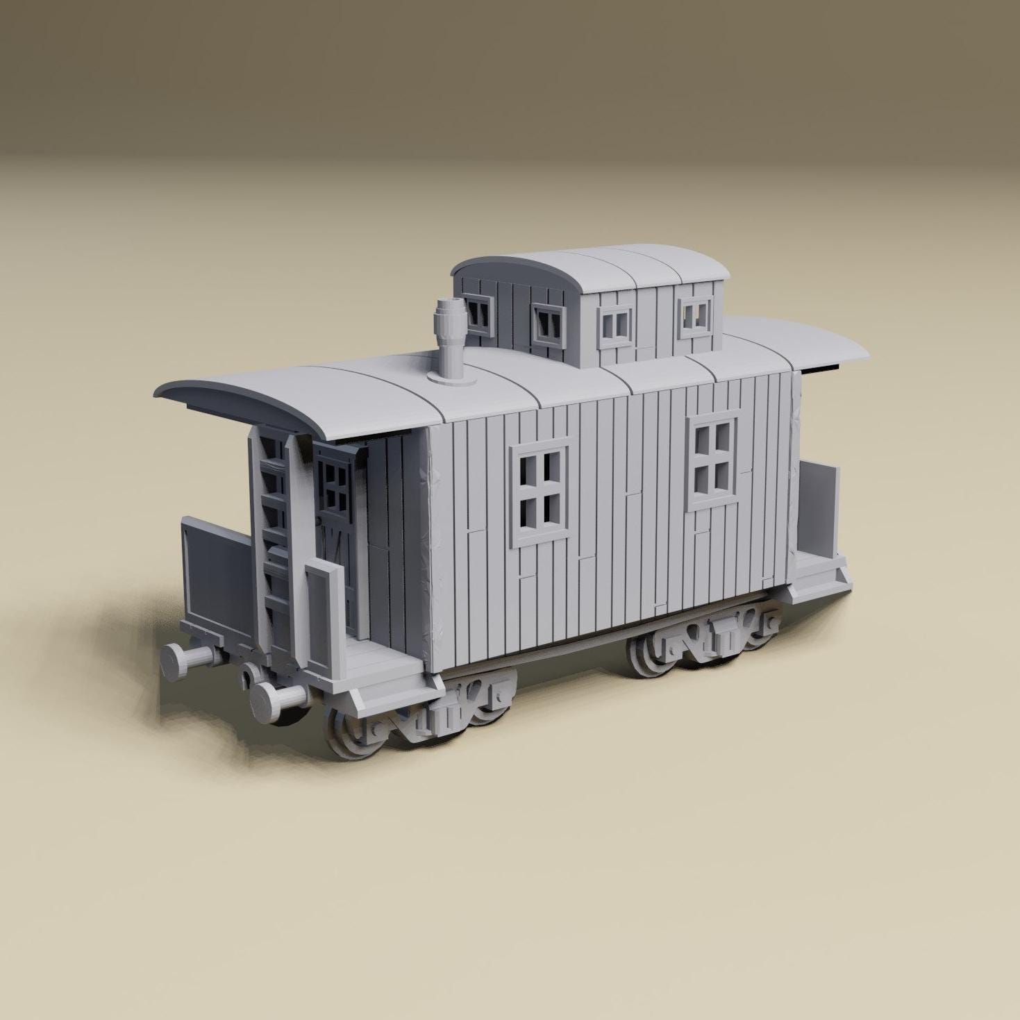 鉄道模型 TRAINS of TEXAS On3 GILPIN CABOOSE KIT On3 D&RGW Long Caboose Kit - San Juan Car Company