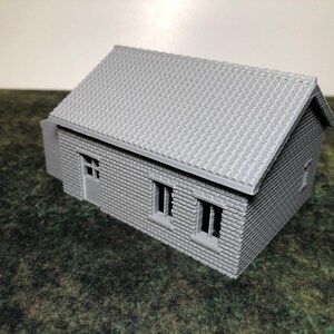 Décor 3D Pour Wargame : Villa Normande Front De Mer Bolt Action - échelle 28mm