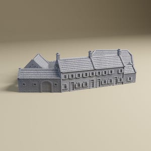 Décor Wargame 3D - Ferme Des Quatre Bras - Waterloo - Napoléon - Wargame Zone